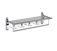 Полка для полотенец Savol S-006099, хром