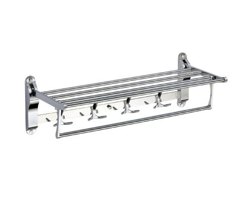 Полка для полотенец Savol S-006099, хром
