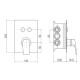 Смеситель для душа Rav Slezak Colorado CO286BOX