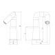 Смеситель для раковины Haiba HB10813-7, черный