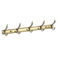 Планка с крючками Savol S-00115B, золото