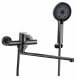 Смеситель для ванны Fmark FS8225Q, графит