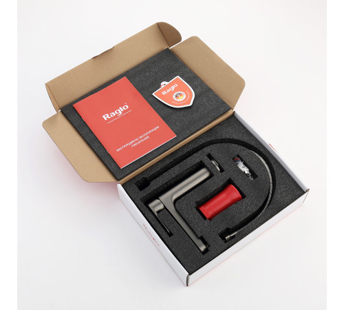 Смеситель для раковины Raglo R50.10.09, графит