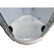 Душевая кабина (душевой бокс) Timo Standart Silver F T-6635SF, 135x135x220