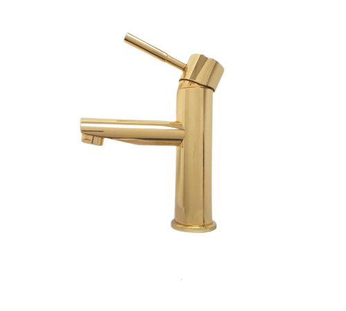 Смеситель для раковины Webert Rimini RI830102010, золото