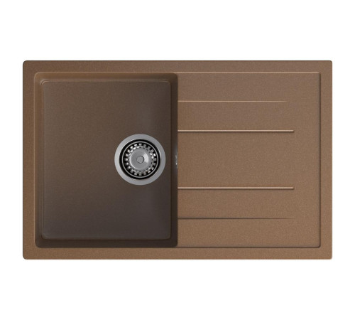 Кухонная мойка GranFest QUADRO 780L, терракот