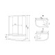 Душевая кабина Timo Standart T-1110R, 110x85x220