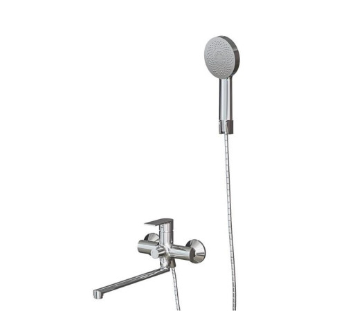Смеситель для ванны Knotlor KN-33, хром