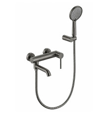 Смеситель для ванны GAPPO G3206-9, оружейная сталь