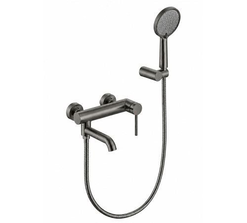 Смеситель для ванны GAPPO G3206-9, оружейная сталь