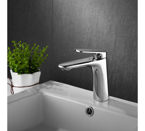 Смеситель для раковины Raffine F0185, хром
