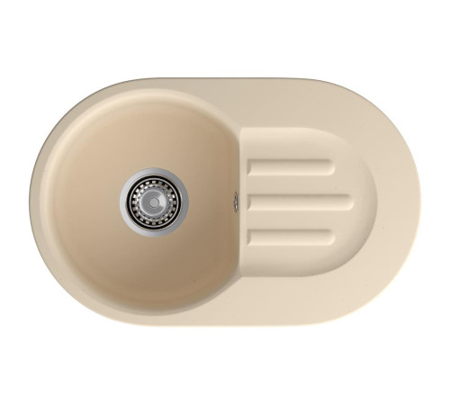 Кухонная мойка GranFest SMART 685L, бежевый