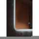 Зеркало Silver Mirrors "Стив - Л/Stiv - Lite" 600х800 (Сенсорный выключатель, гор/вер крепление)