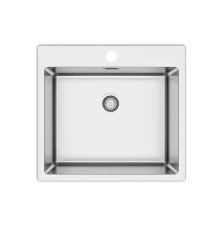 Кухонная мойка UKINOX Techno TEB550.505 -GT10P, 50,5*55