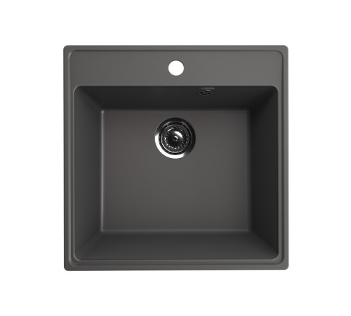 Кухонная мойка Ulgran Quartz Forte 505-09, мокрый асфальт