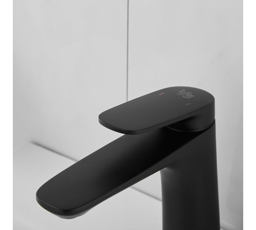 Смеситель для раковины Raffine F0185H, черный