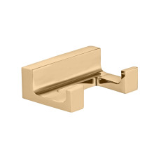 Крючок для ванной комнаты двойной Rav Slezak NIL NLA0102Z, золото