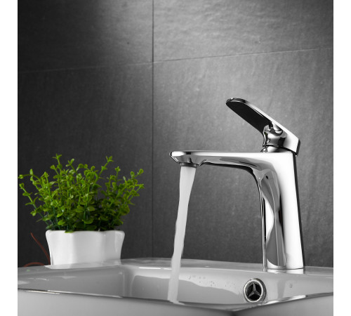 Смеситель для раковины Raffine F0185, хром