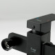 Смеситель для ванны FRAP F32802-6, черный
