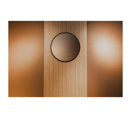 Зеркало Silver Mirrors Ренуар D600 (черное обрамление)