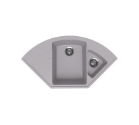 Кухонная мойка Ulgran Quartz Marta 1000-04, платина