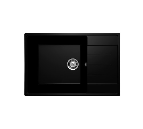 Кухонная мойка Ulgran Quartz Prima 760-07, уголь
