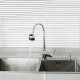 Смеситель для кухни с гибким изливом и режимом душ FRUD R42055-1, хром