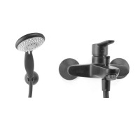 Смеситель для ванны Webert Sax Evolution SE850101560, черный