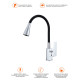 Смеситель для кухни с гибким изливом Prohanss P61.4406, хром