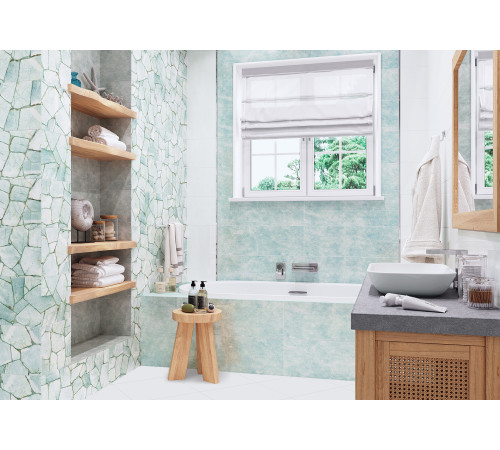 Плитка настенная Amazonit Scale WT15SCA06 253x750x9.5 Глянцевая