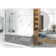 Керамогранит LCM 6060AMC15P American Calacatta 60x60 белый полированный под камень
