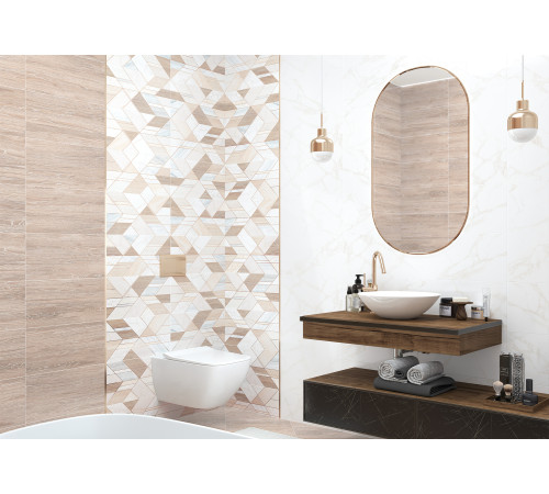 Плитка настенная Artdeco White WT9ARE00 250x500x9 Глянцевая