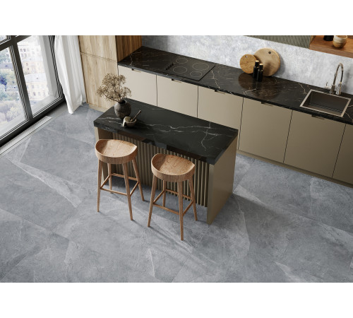 Керамогранит Alma Ceramica GFU6060BST04R Basalto Sugar 60x60 бежевый сахарный / противоскользящий под камень
