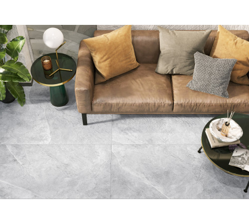 Керамогранит Alma Ceramica GFU6060BST04R Basalto Sugar 60x60 бежевый сахарный / противоскользящий под камень