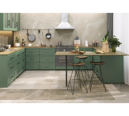 Керамогранит Alma Ceramica GFU6060BST04R Basalto Sugar 60x60 бежевый сахарный / противоскользящий под камень