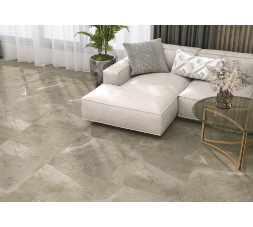 Керамогранит Alma Ceramica GFU6060BST04R Basalto Sugar 60x60 бежевый сахарный / противоскользящий под камень