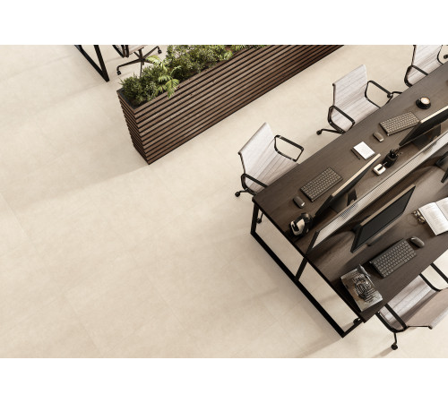 Керамогранит Alma Ceramica GFU60120BLN70R Berlin 60x120 антрацит глазурованный матовый под бетон