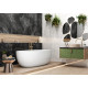 Керамогранит LCM 60120BAS99HG Black Sky 60x120 черный суперполированный под мрамор