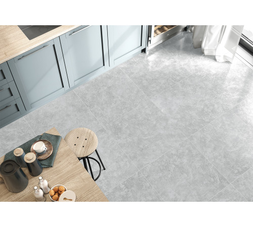 Керамогранит New Trend GP40BLU25L Blues Dark 60x60 серый лаппатированный под бетон