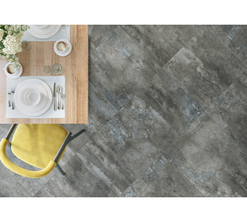 Керамогранит Delacora D120220L Centro Color 60x120 бежевый / серый лаппатированный под металл