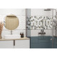 Плитка настенная Edelweiss Hexagon Blue WT36EDW23 300x600x9 Матовая