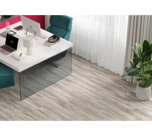 Керамогранит Delacora GP2090EXC05R Exotic Wood Gris Sugar 20x90 серый рельефный под дерево