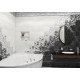 Декор Glent White DW9GLW00 249x500x9 Глянцевая