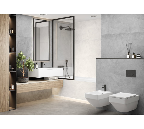 Керамогранит Delacora 60120ITO00 Intro Sugar 60x120 белый лаппатированный под бетон