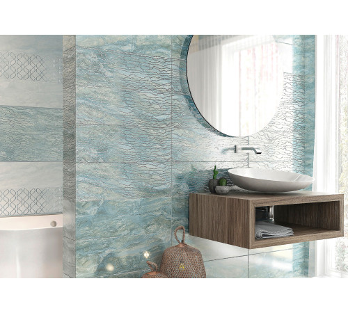 Плитка настенная Delacora WT15CRT01 Кристал Пэрл / Crystal Pearl 25.3×75