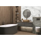 Керамогранит Delacora D30013M Crostone 30x60 серый матовый карвинг под камень