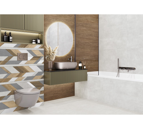 Плитка настенная Mural TWU3090MUR70R 300х900х8.5 матовая