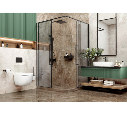 Керамогранит LCM 60120NAM01P Namibia Crema 60x120 кремовый полированный под мрамор