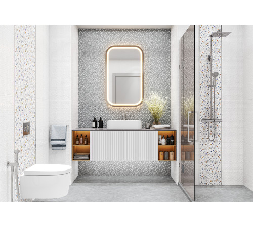 Плитка настенная Napoli Dark WT9NPL25 249x500x8.5 Глянцевая