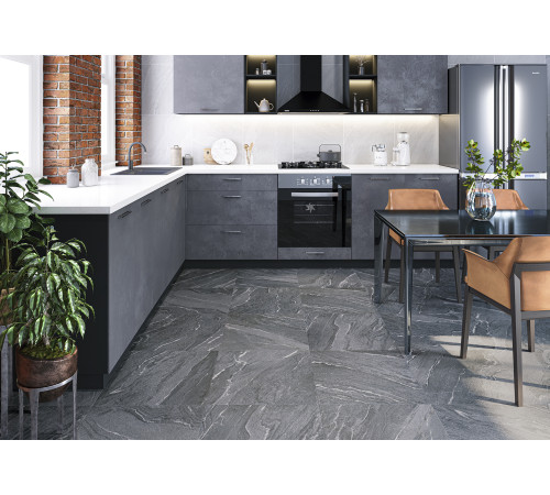 Керамогранит Alma Ceramica GFA57NXT00R Nexstone 57x57 белый глазурованный матовый / сахарный под камень